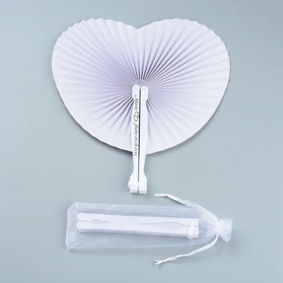 Personalized Wedding Customization Of White Round And Heart-Shaped Fans, Birthday Party Guest Gifts, And Baby Bath Decorations
Personalized Wedding Customization Of White Round And Heart-Shaped Fans, Birthday Party Guest Gifts, And Baby Bath Decorations