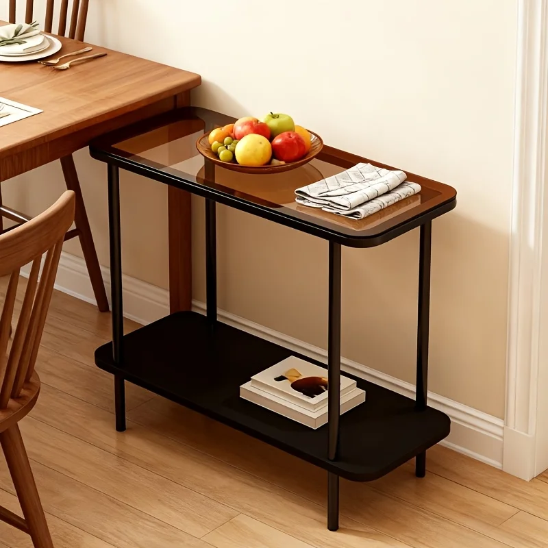 1 X Simple Small Side Table, Ultra-narrow Two-tier Storage Table, Sofa-side Coffee Table for Home Use, Narrow-space Storage
1 X Simple Small Side Table, Ultra-narrow Two-tier Storage Table, Sofa-side Coffee Table for Home Use, Narrow-space Storage