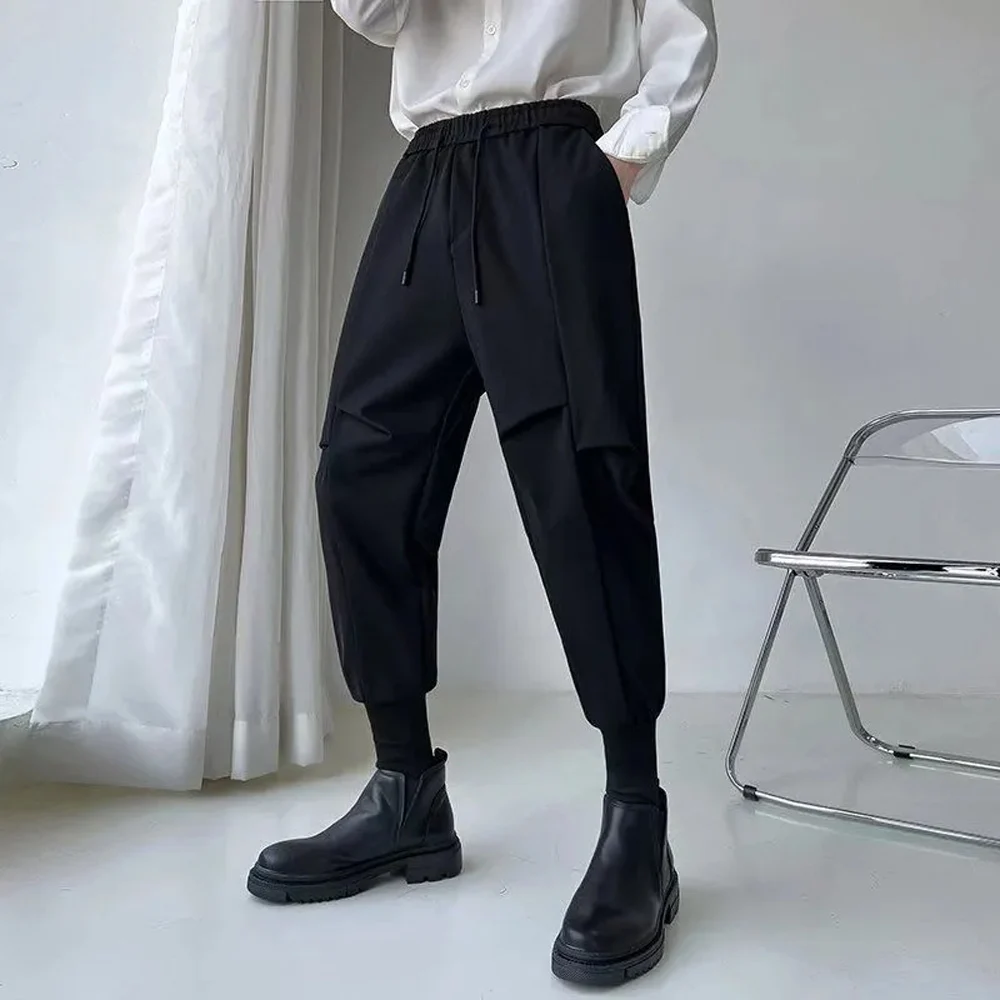 Men's Techwear Jogger Pants Loose Fit Tapered Cargo Trousers Minimalist Streetwear Casual Sweatpants 2026 New
Men's Techwear Jogger Pants Loose Fit Tapered Cargo Trousers Minimalist Streetwear Casual Sweatpants 2026 New