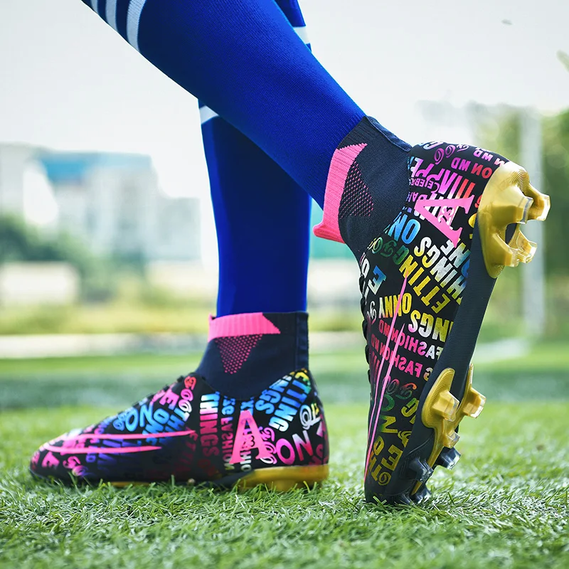 Top Quality Messi Soccer Shoes Cleats Anti-Slip Wholesale Durable Society Football Boots Outdoor Futsal Training Matches Sneaker
Top Quality Messi Soccer Shoes Cleats Anti-Slip Wholesale Durable Society Football Boots Outdoor Futsal Training Matches Sneaker