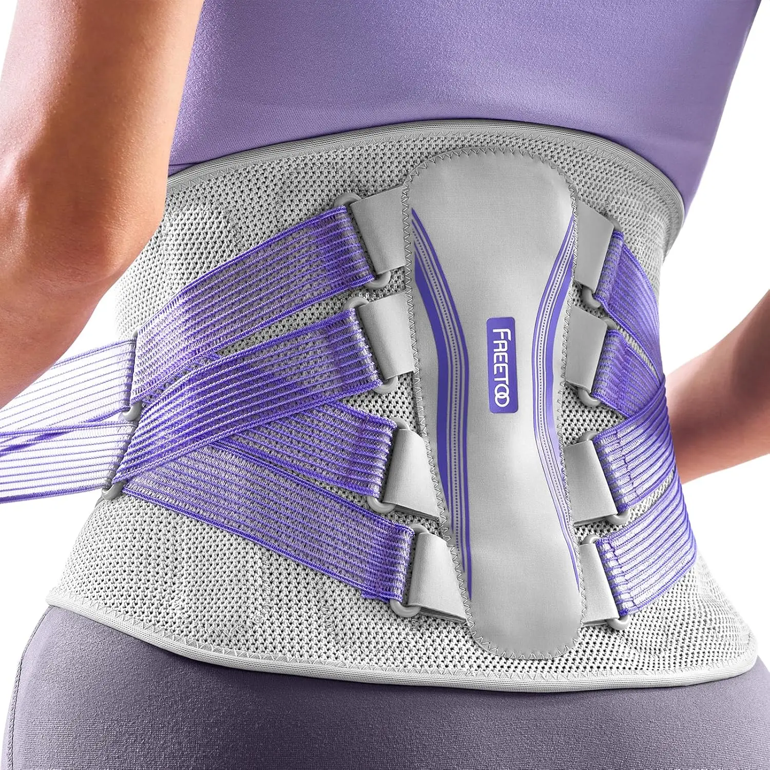 Back Brace for Back Pain Women with System, Adjustable Knitted Lumbar Belt, Breathable Mesh Design with Lumbar Pad,for Herni
Back Brace for Back Pain Women with System, Adjustable Knitted Lumbar Belt, Breathable Mesh Design with Lumbar Pad,for Herni
