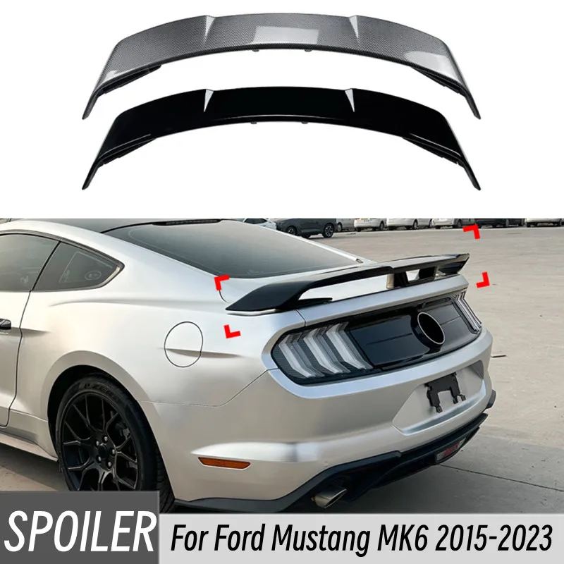 Для Ford Mustang MK6 2015-2023 карбоновый глянцевый черный автомобильный задний багажник крышка автомобильный спойлер крылья внешние тюнинговые аксессуары
Для Ford Mustang MK6 2015-2023 карбоновый глянцевый черный автомобильный задний багажник крышка автомобильный спойлер крылья внешние тюнинговые аксессуары