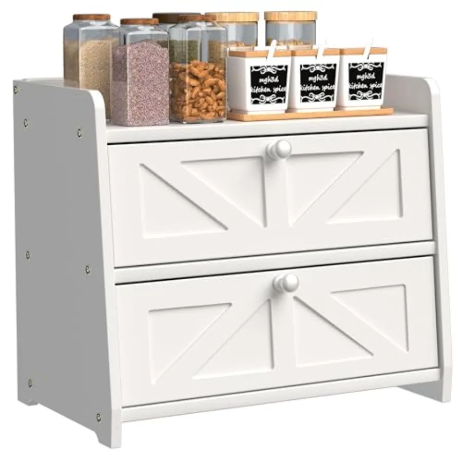Bread Box for Kitchen Countertop Double Layer Wooden Breadbox Large Capacity Bread Storage Bin Homemade Bread Storage Container
Bread Box for Kitchen Countertop Double Layer Wooden Breadbox Large Capacity Bread Storage Bin Homemade Bread Storage Container
