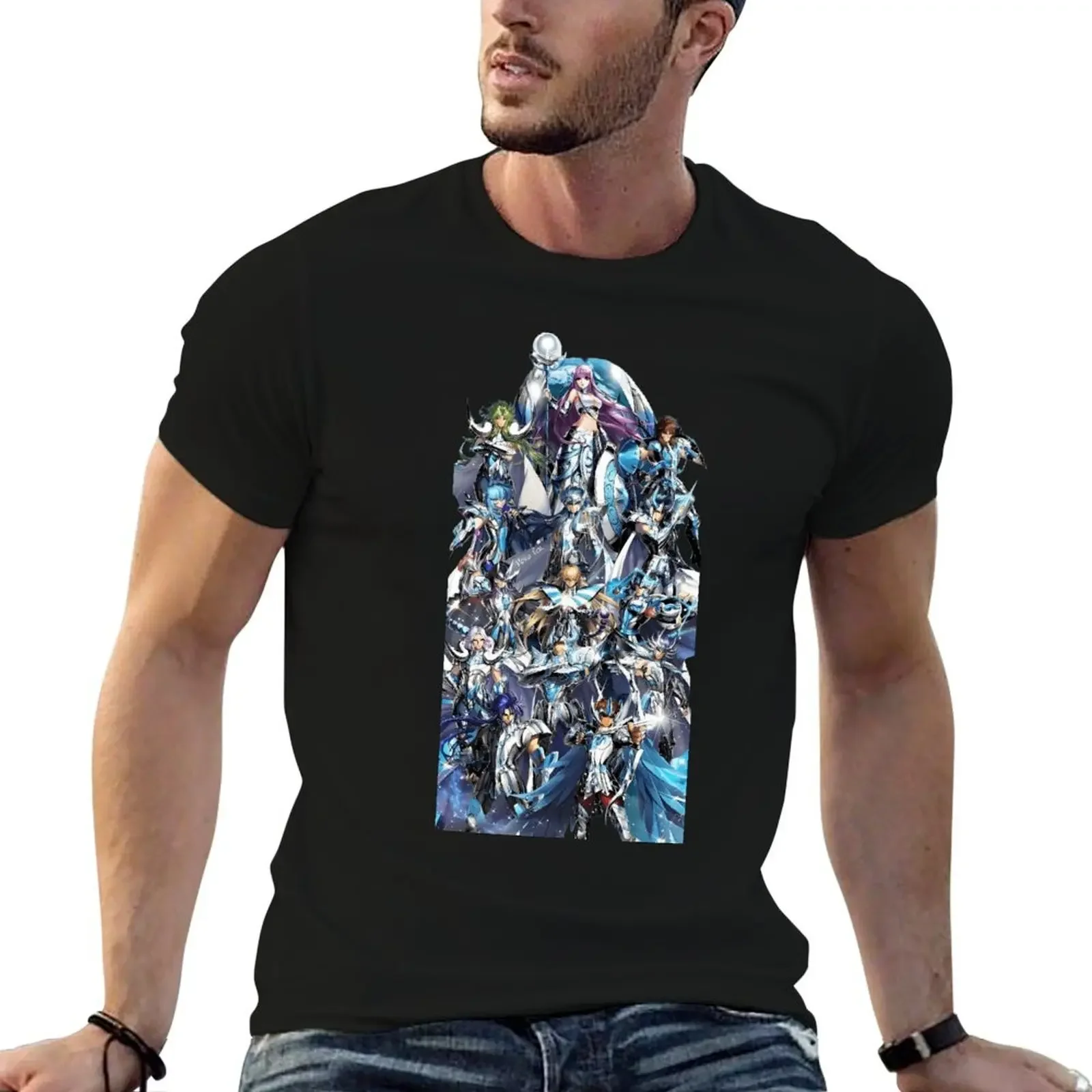 Printed T-Shirt Fast Shipping,for Summer,Regular Fit Saint Seiya Bronze Saint Gold Saint Seiya Shun Shiryu Hyoga Ikki Zodiac
Printed T-Shirt Fast Shipping,for Summer,Regular Fit Saint Seiya Bronze Saint Gold Saint Seiya Shun Shiryu Hyoga Ikki Zodiac