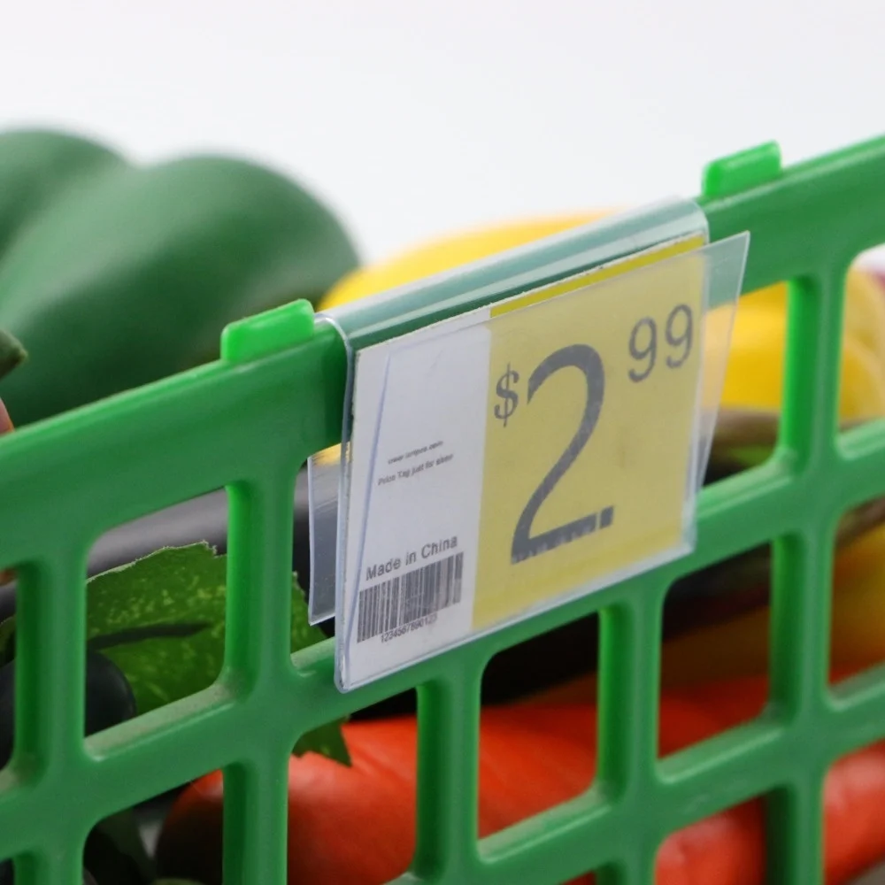 Easy Clip Shelf Labels Includes Price Label Inserts Ready for Print Price Tag Holder Snap Shelving Shelf Hook
Easy Clip Shelf Labels Includes Price Label Inserts Ready for Print Price Tag Holder Snap Shelving Shelf Hook