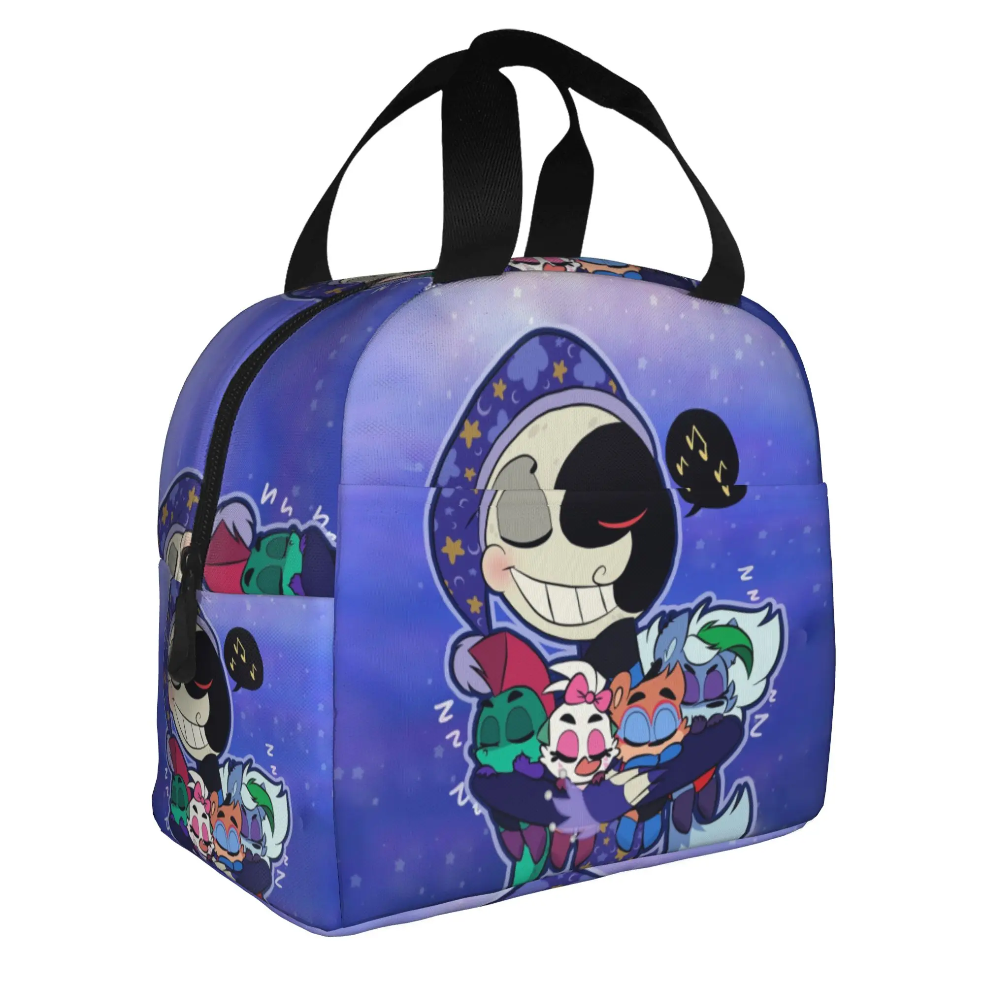 F-Fnaf S-Security B-Breachs Moondrop Lunch Bag Women Thermal Cooler Insulated Lunch Box for Adult Office
F-Fnaf S-Security B-Breachs Moondrop Lunch Bag Women Thermal Cooler Insulated Lunch Box for Adult Office