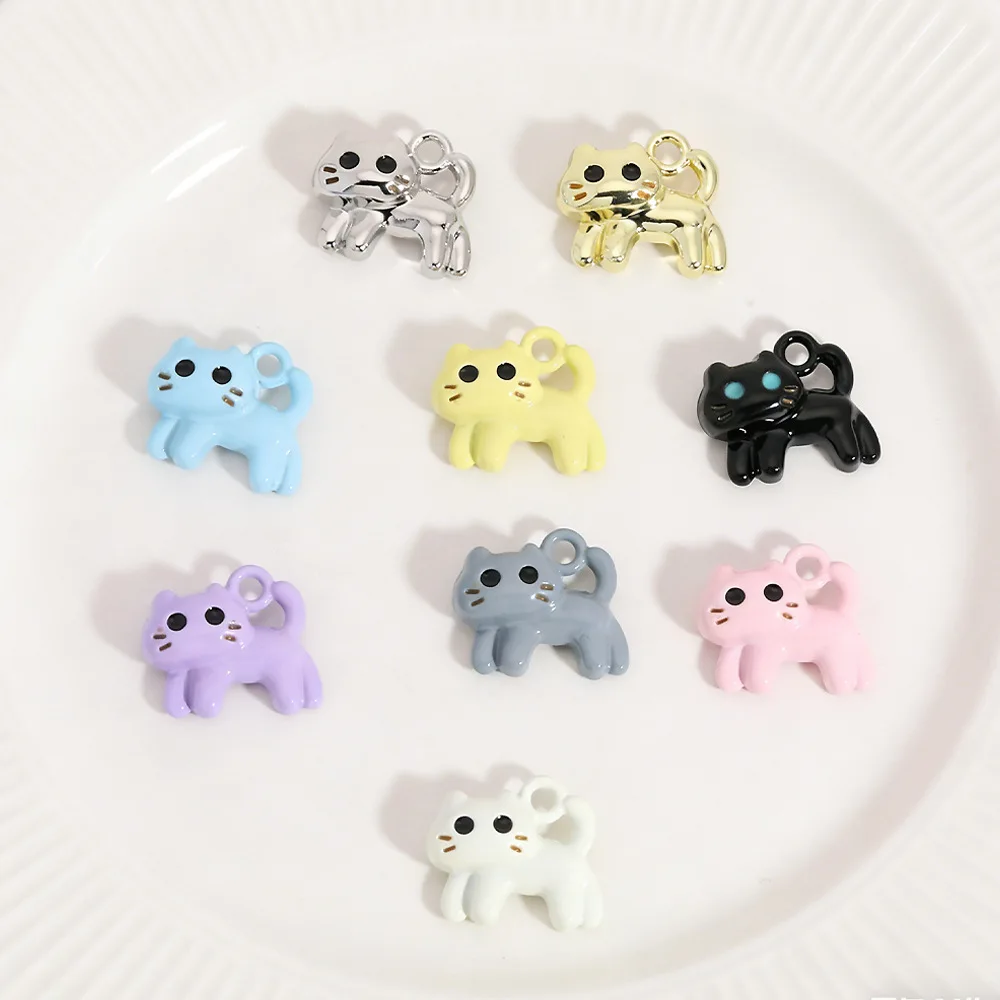 50pcs Vintage Cat Jewelry Pendants Handmade Alloy Necklace Earrings Pendant Connectors Diy Earrings Jewelry Making Findings
50pcs Vintage Cat Jewelry Pendants Handmade Alloy Necklace Earrings Pendant Connectors Diy Earrings Jewelry Making Findings