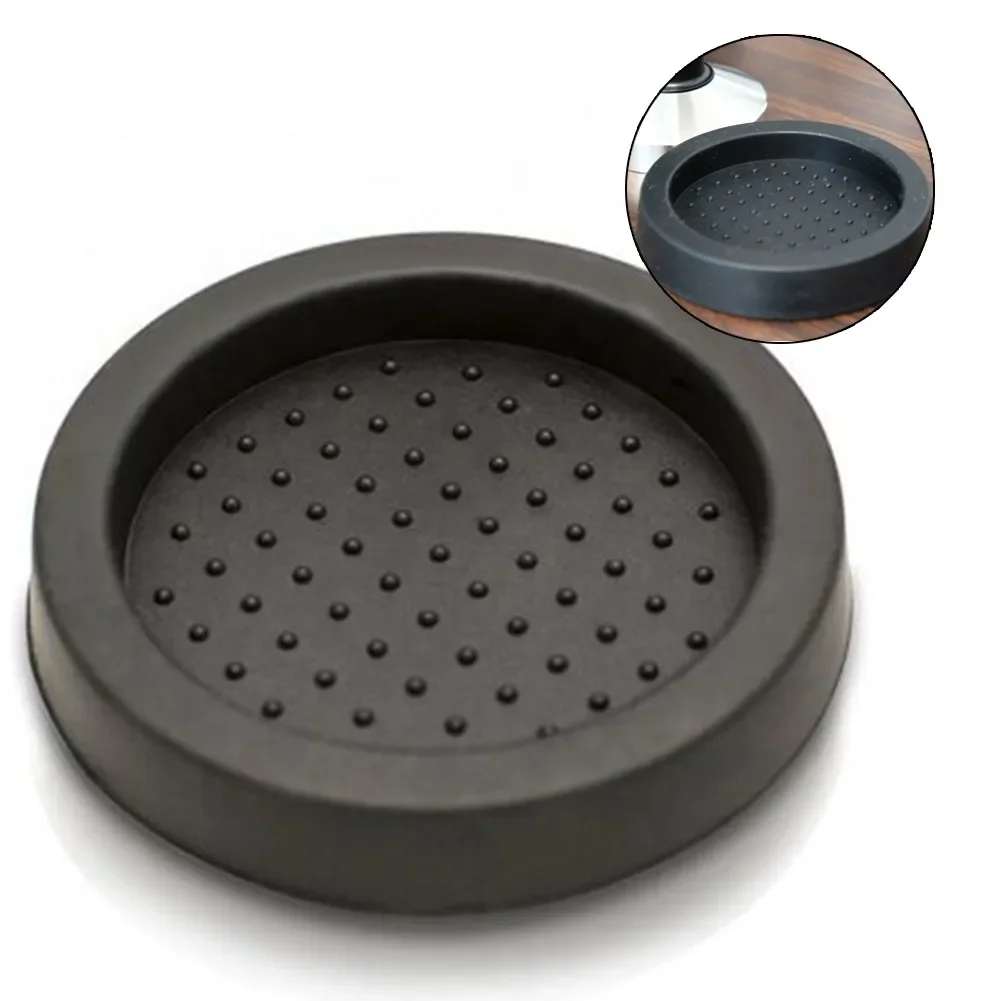 Espresso Coffee Round Tamping/Tamper Pad/Holder BLACK Food Grade Silicone Mat Coffee Maker Milk Cup Dosing Ring Non-slip base
Espresso Coffee Round Tamping/Tamper Pad/Holder BLACK Food Grade Silicone Mat Coffee Maker Milk Cup Dosing Ring Non-slip base