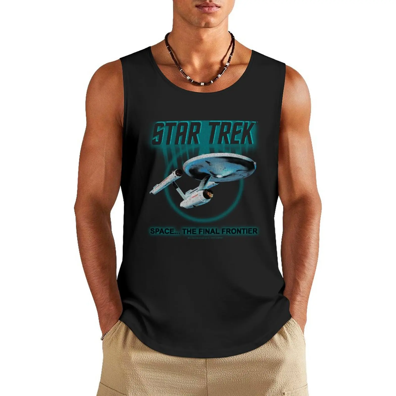 Star Trek: The Original Series Space The Final Frontier Vintage Glow Tank Top Short sleeve basketball clothing
Star Trek: The Original Series Space The Final Frontier Vintage Glow Tank Top Short sleeve basketball clothing