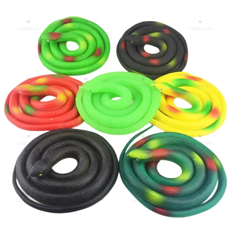 New Fun Simulation Soft Rubber Toy Snake Model Prank Props Creative Novelty Fake Snake Children's Halloween Toy Birthday Gift
New Fun Simulation Soft Rubber Toy Snake Model Prank Props Creative Novelty Fake Snake Children's Halloween Toy Birthday Gift