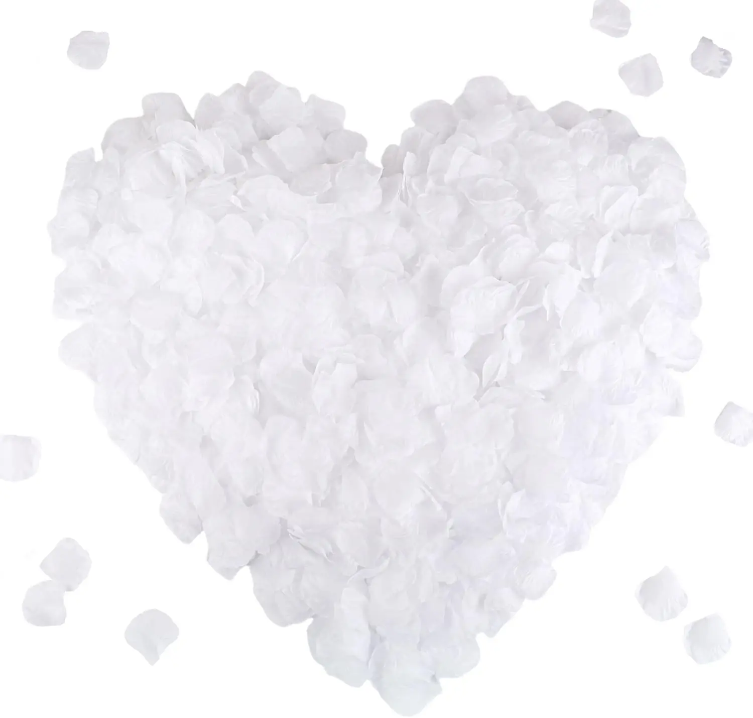 1100 PCS White Silk Rose Petals for Wedding, Valentine's Day, Romantic Night, Proposal Decorations, Scented & Ready-to-Use
1100 PCS White Silk Rose Petals for Wedding, Valentine's Day, Romantic Night, Proposal Decorations, Scented & Ready-to-Use