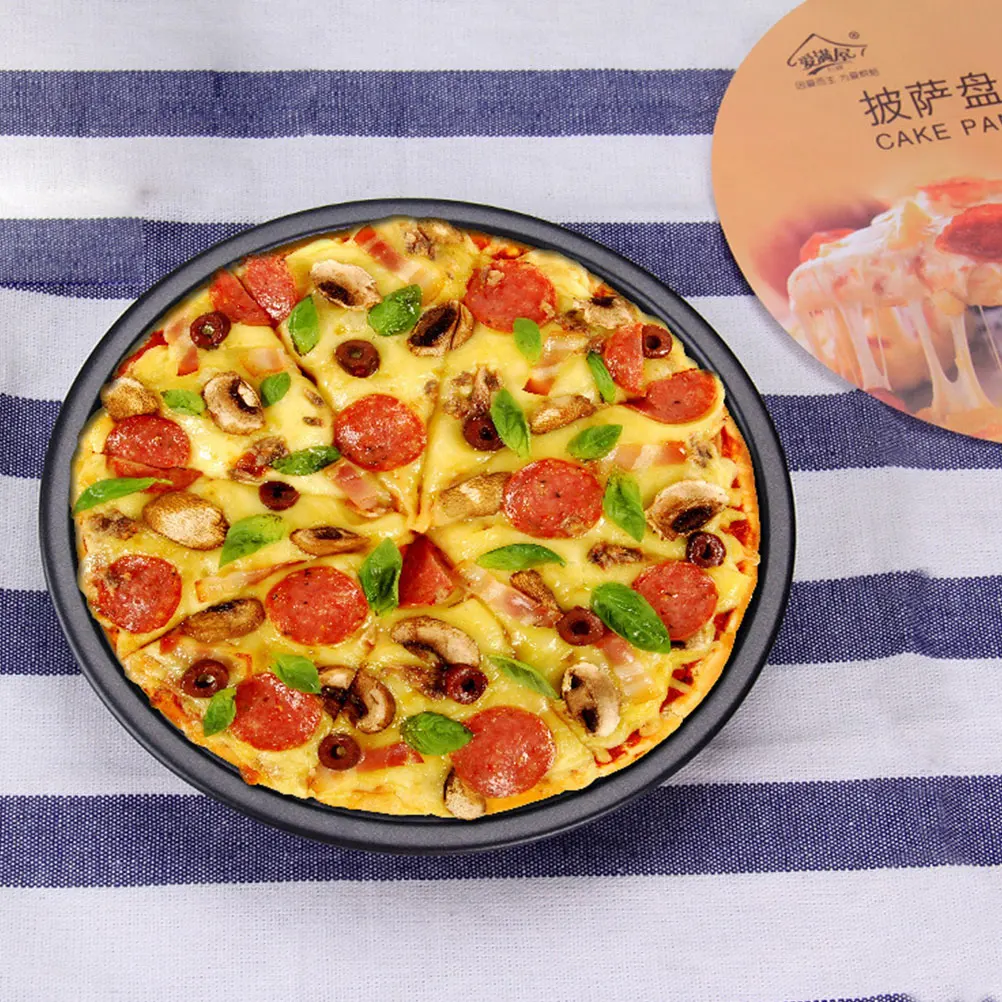 3pcs Pizza Baking Pan Set Non-Stick Heat Resistant Carbon Steel Baking Tray for Kitchen Restaurant Oven Dessert Party
3pcs Pizza Baking Pan Set Non-Stick Heat Resistant Carbon Steel Baking Tray for Kitchen Restaurant Oven Dessert Party