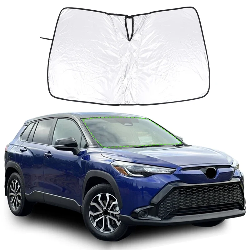 Для Toyota Corolla Cross 2024 Серебряная лента автомобильное Переднее стекло Анти-УФ Солнцезащитный козырек автомобильные аксессуары
Для Toyota Corolla Cross 2024 Серебряная лента автомобильное Переднее стекло Анти-УФ Солнцезащитный козырек автомобильные аксессуары