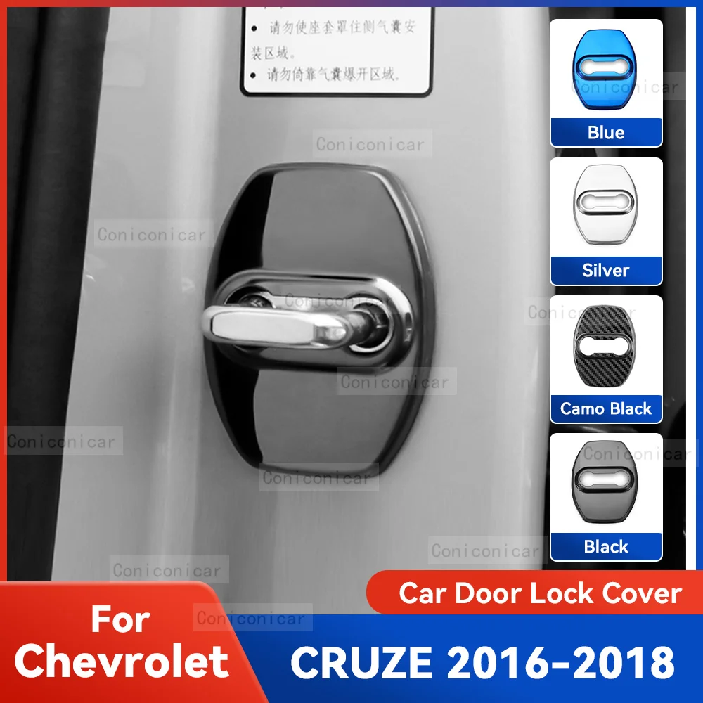 Auto Car Door Lock Protect Cover Emblems Case Stainless Steel Decoration For CHEVROLET CRUZE 2016-2018 Protection Accessories
Auto Car Door Lock Protect Cover Emblems Case Stainless Steel Decoration For CHEVROLET CRUZE 2016-2018 Protection Accessories