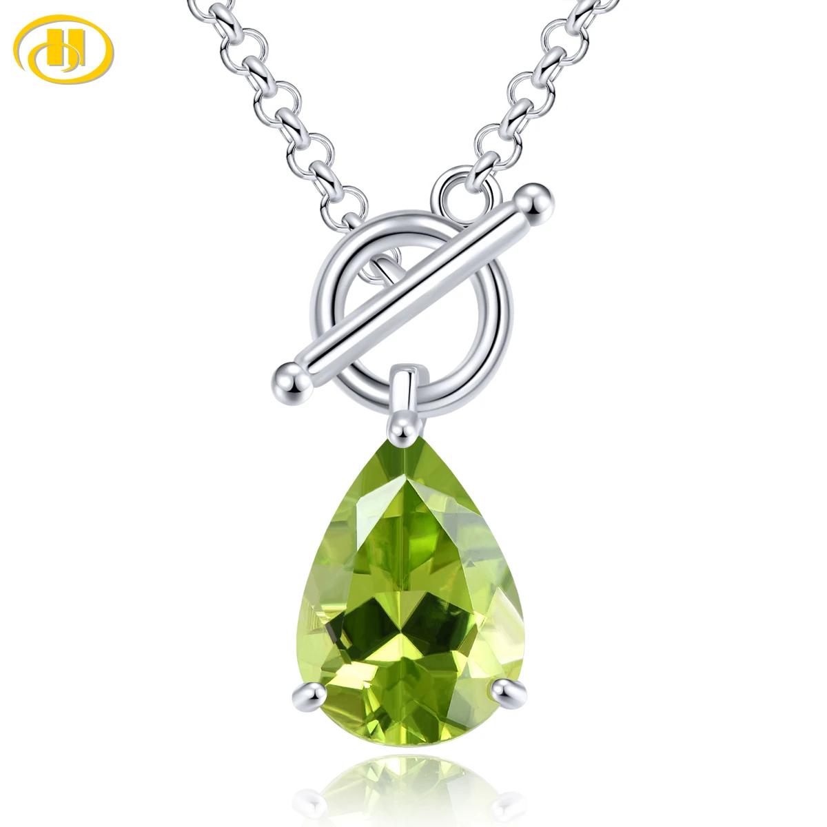 Natural Peridot Sterling Silver Pendant 2.37 Carats Genuine Birthstone Women Special Jewelry Design S925 Daily Decorations
Natural Peridot Sterling Silver Pendant 2.37 Carats Genuine Birthstone Women Special Jewelry Design S925 Daily Decorations