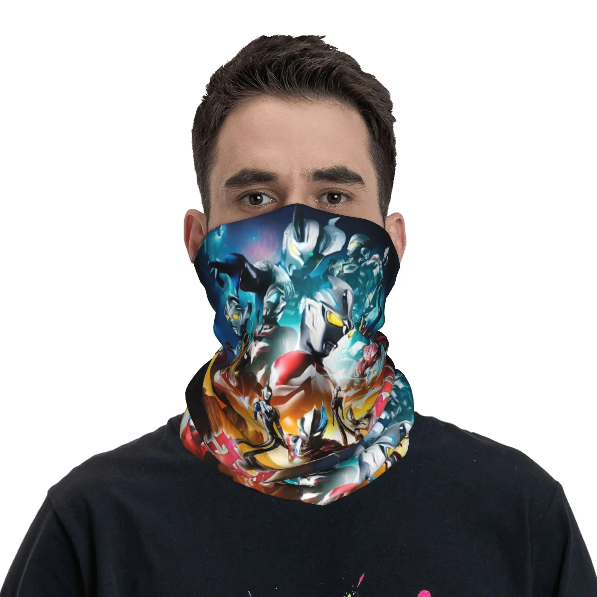 Custom Ultraman Japan Comic Bandana Winter Neck Warmer Men Windproof Wrap Face Scarf for Ski Manga Gaiter Headband
Custom Ultraman Japan Comic Bandana Winter Neck Warmer Men Windproof Wrap Face Scarf for Ski Manga Gaiter Headband