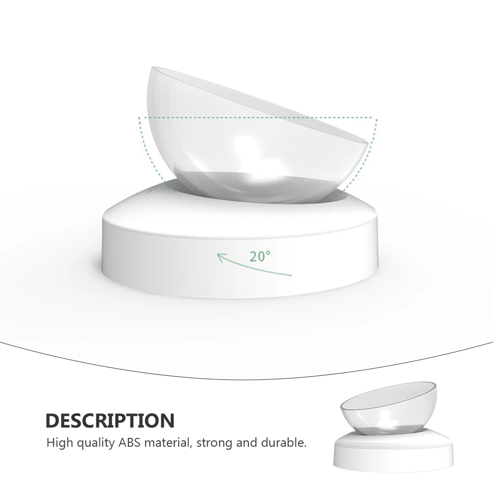 1pc Cat Feeding Bowl 20 Degrees Adjustable Elevated Pet Bowl For Cats Dogs Separate Food Water Design Easy Clean Pet Supplies
1pc Cat Feeding Bowl 20 Degrees Adjustable Elevated Pet Bowl For Cats Dogs Separate Food Water Design Easy Clean Pet Supplies