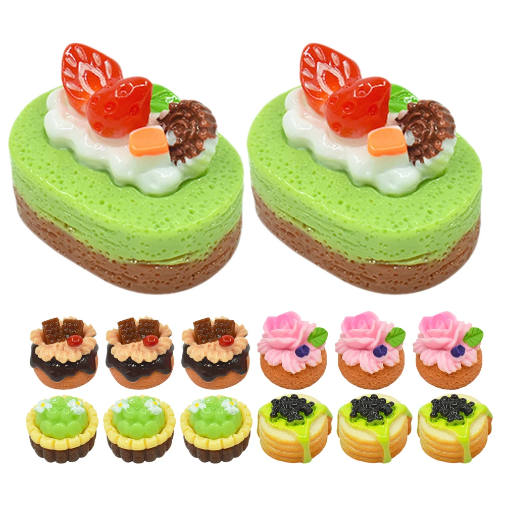 15pcs Artificial Fruit Cakes Simulation Model Resin Food Display Home Office Shop Mall Hotel Bar Wedding Party Prop Stylish Cake
15pcs Artificial Fruit Cakes Simulation Model Resin Food Display Home Office Shop Mall Hotel Bar Wedding Party Prop Stylish Cake