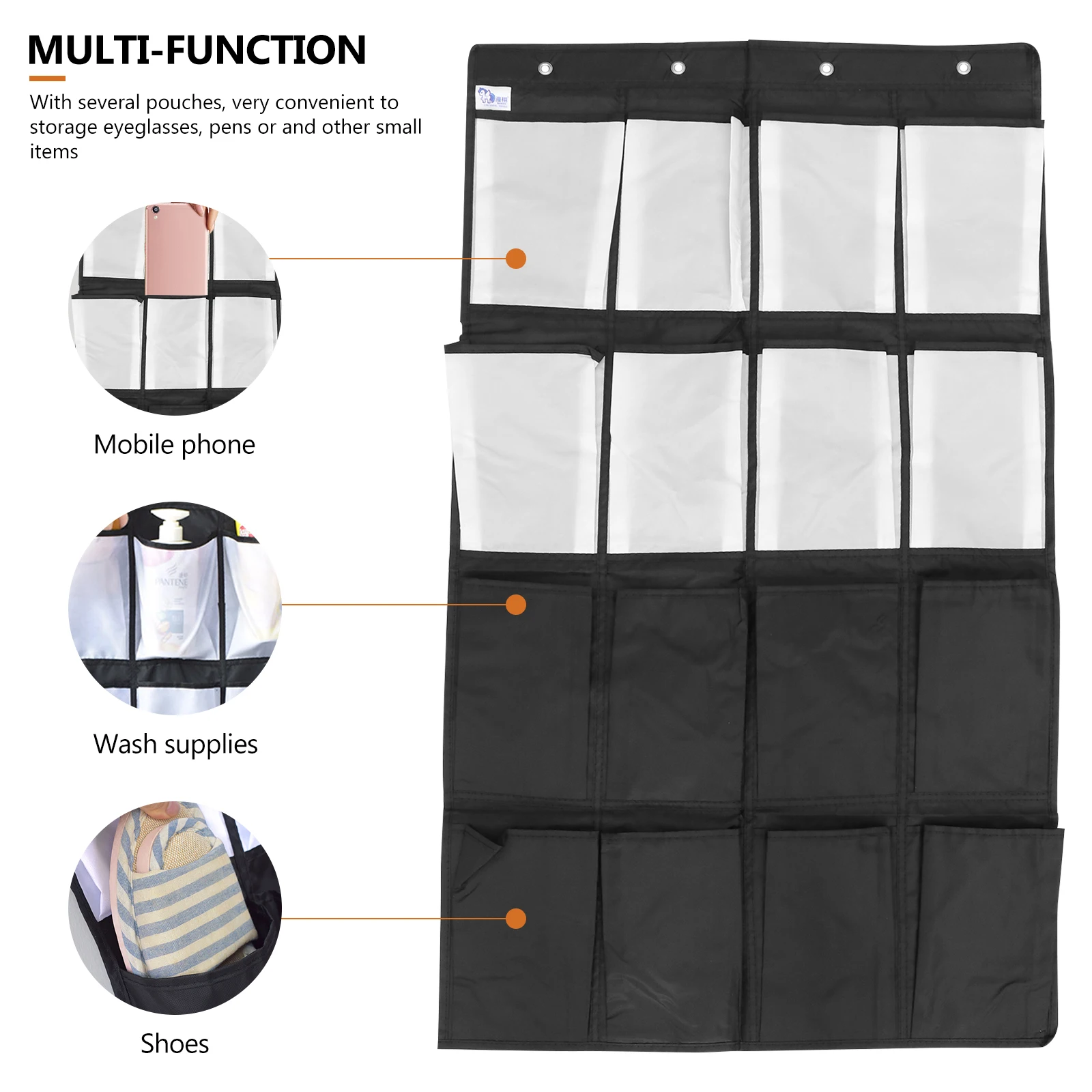 Multi layer Hanging Bag Wall side Storage Polyester Material Easy Clean Home Dorm Office Bedside Sofa Chair Armrest
Multi layer Hanging Bag Wall side Storage Polyester Material Easy Clean Home Dorm Office Bedside Sofa Chair Armrest