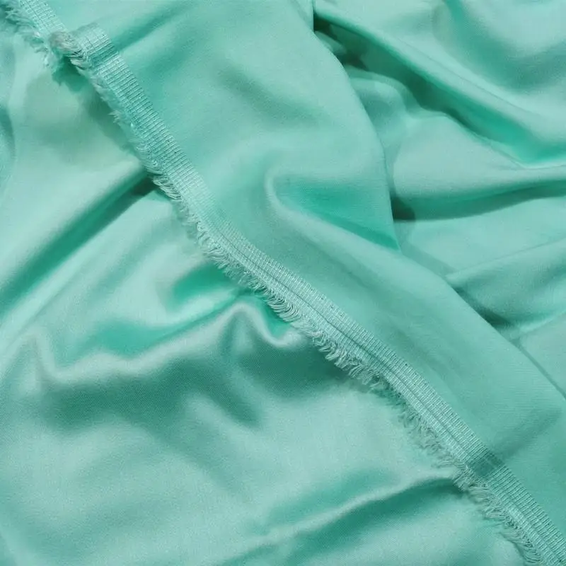 Elastic Satin New Style Single Color Cotton Silk Fabric 60 Threads Women's Sleepwear Clothing Material Yangjing Brand
Elastic Satin New Style Single Color Cotton Silk Fabric 60 Threads Women's Sleepwear Clothing Material Yangjing Brand