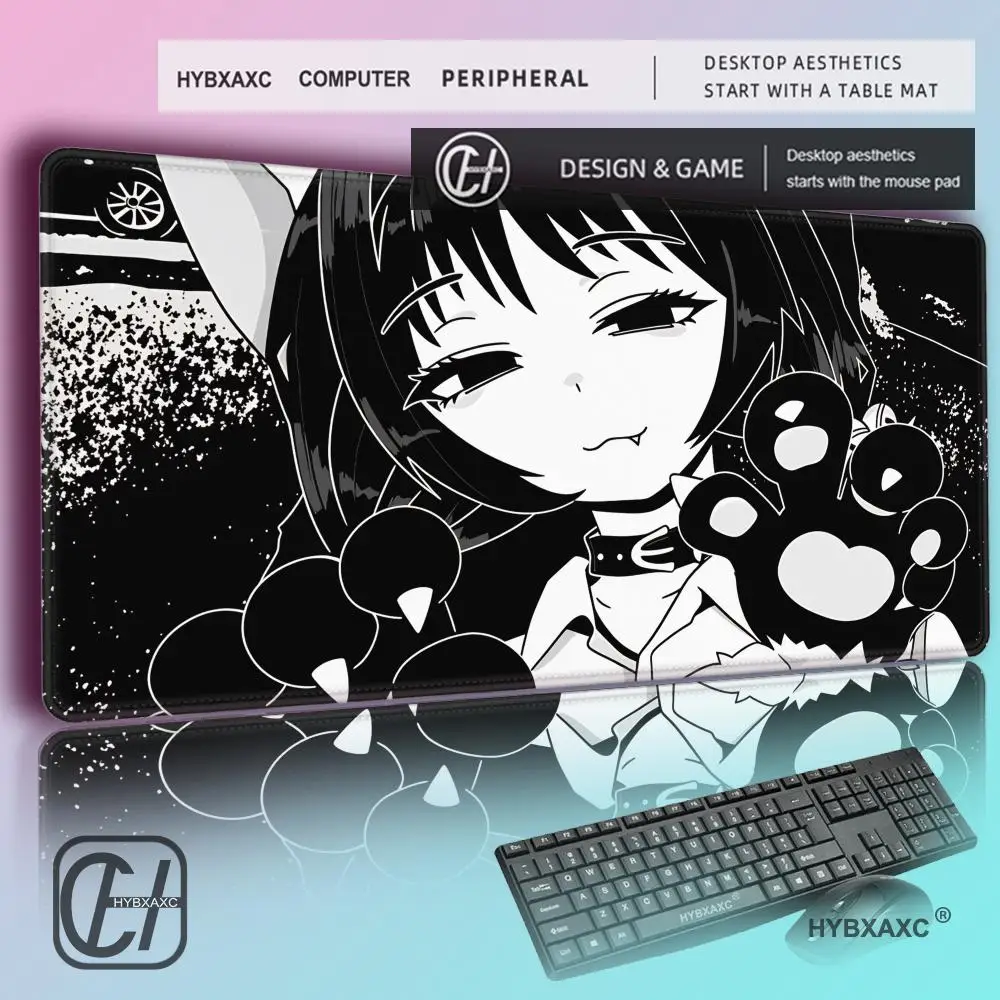 HYBXAXC Cute Mouse Pad Laptop Black White Manga Mousepad Japan Anime illustration DeskMat PC Kawaii Girl Makima HD Keyboard Pads
HYBXAXC Cute Mouse Pad Laptop Black White Manga Mousepad Japan Anime illustration DeskMat PC Kawaii Girl Makima HD Keyboard Pads