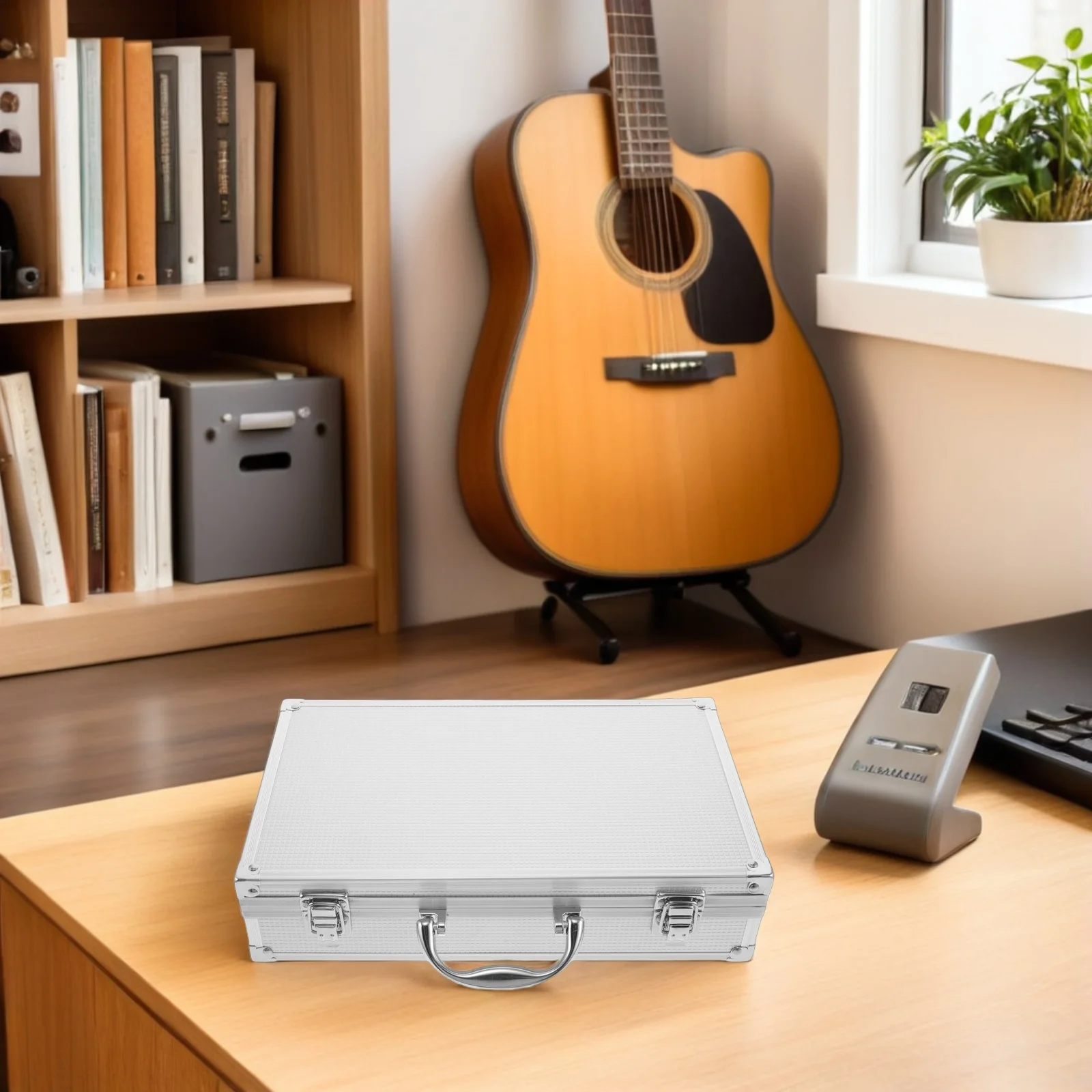 2pcs Wireless Microphone Storage Case: Aluminum Alloy Hard Carry Box 2-Slot For Handheld Mic Cables Portable Mic Organizer Ktv
2pcs Wireless Microphone Storage Case: Aluminum Alloy Hard Carry Box 2-Slot For Handheld Mic Cables Portable Mic Organizer Ktv