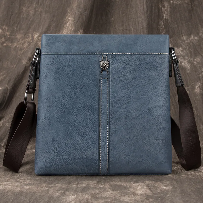 New men's messenger bag business casual first layer cowhide leather retro large capacity shoulder bag fashion simple versatile r
New men's messenger bag business casual first layer cowhide leather retro large capacity shoulder bag fashion simple versatile r