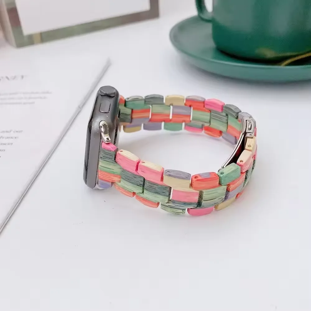 Wooden Strap for Apple Watch Ultra 2 49mm 10 42mm 46mm 9 8 7 45mm41mm Lightweight Comfortable Wristband for iWatch 6 5 4 SE Belt
Wooden Strap for Apple Watch Ultra 2 49mm 10 42mm 46mm 9 8 7 45mm41mm Lightweight Comfortable Wristband for iWatch 6 5 4 SE Belt