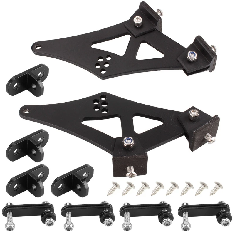 Universal CNC aluminum alloy spoiler leg mounting bracket for automotive rear wing and trunk racing applications.
Universal CNC aluminum alloy spoiler leg mounting bracket for automotive rear wing and trunk racing applications.