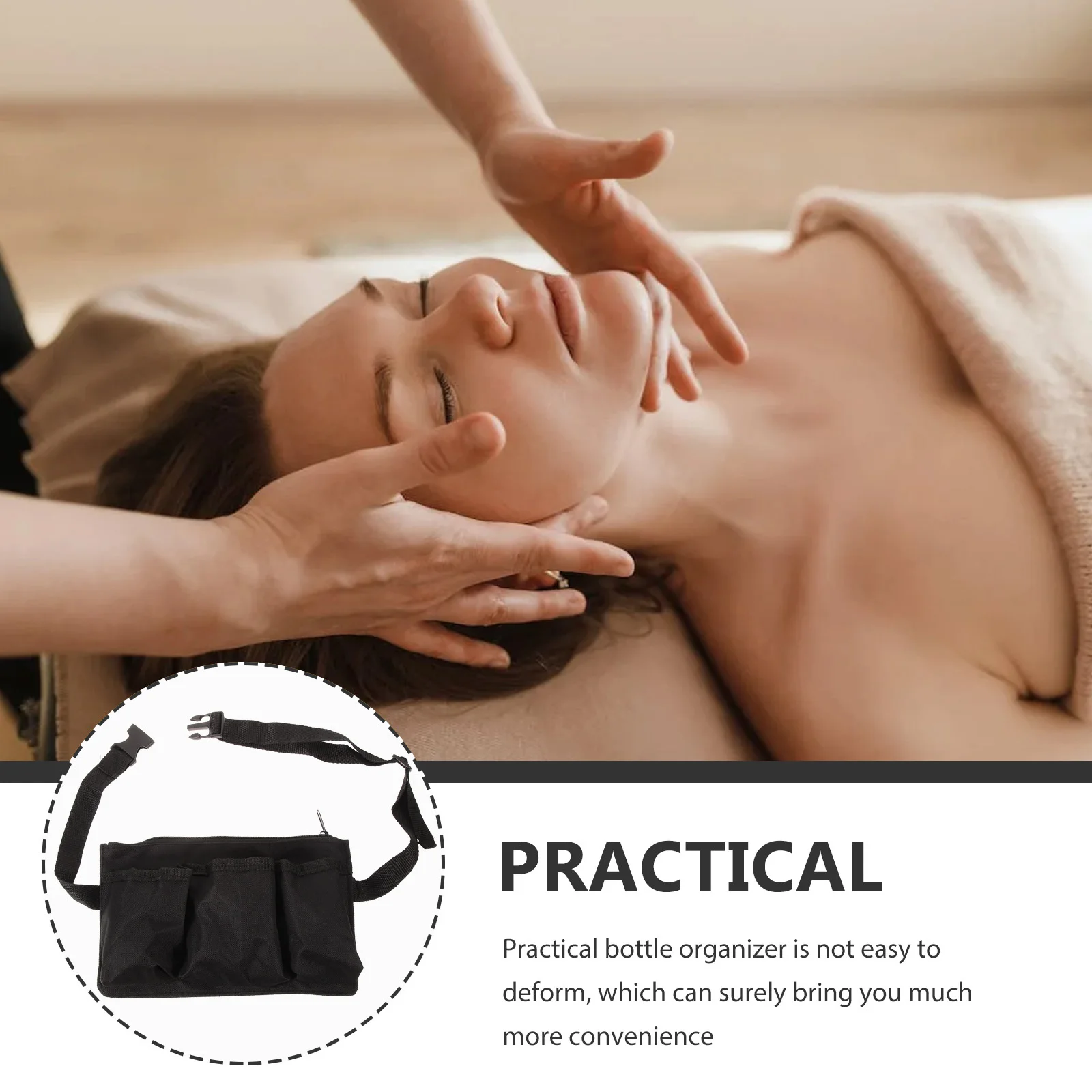 Massage Oil Bottle Storage Bag Waterproof Oxford Fabric Waist Pouch for Therapists Convenient Portable Bottle Holder Organizer
Massage Oil Bottle Storage Bag Waterproof Oxford Fabric Waist Pouch for Therapists Convenient Portable Bottle Holder Organizer