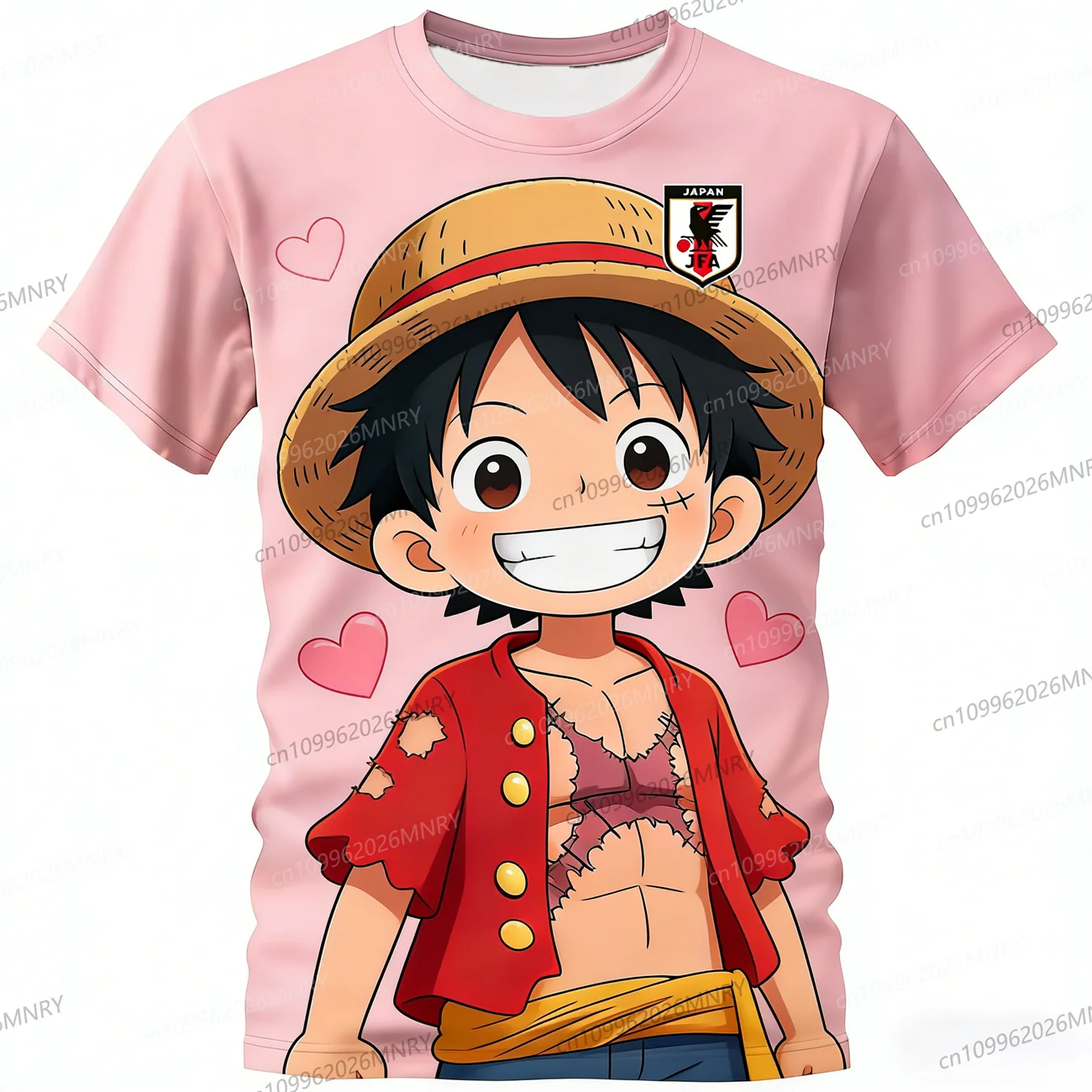 Футболка с 3D-принтом One Piece (Япония), женская одежда, популярная аниме-футболка в стиле Харадзюку, мужская футболка, косплей-футболка с Луффи, топы для женщин
Футболка с 3D-принтом One Piece (Япония), женская одежда, популярная аниме-футболка в стиле Харадзюку, мужская футболка, косплей-футболка с Луффи, топы для женщин