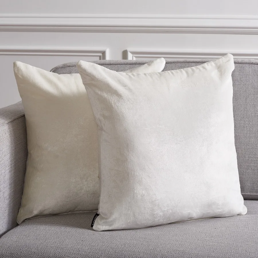 Jovanni Solid Pillow, 18" x 18", Ivory, Set of 2
Jovanni Solid Pillow, 18" x 18", Ivory, Set of 2