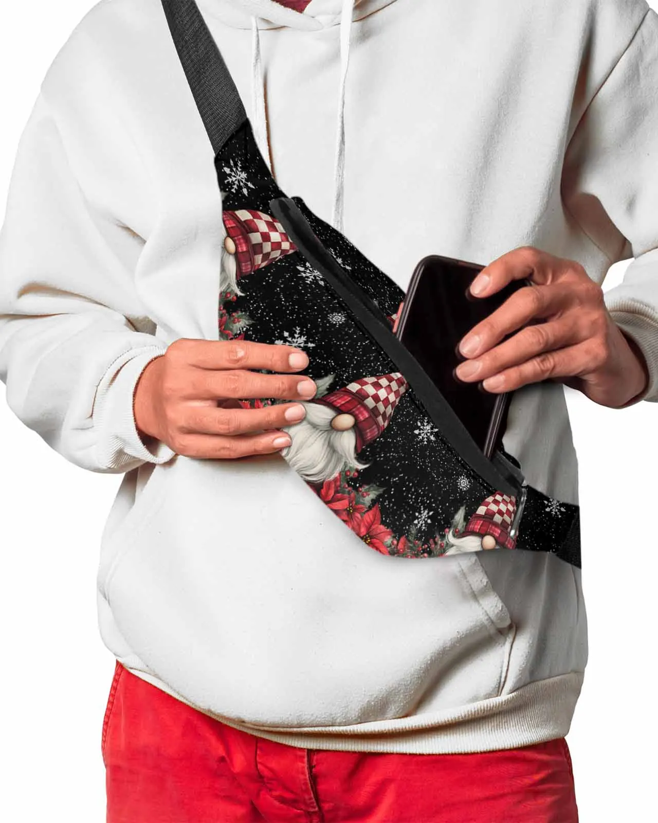 Goblin Snowflake Black BackgroundWaist Bags for Women Man Travel Shoulder Crossbody Chest Bags Waterproof Fanny Pack
Goblin Snowflake Black BackgroundWaist Bags for Women Man Travel Shoulder Crossbody Chest Bags Waterproof Fanny Pack