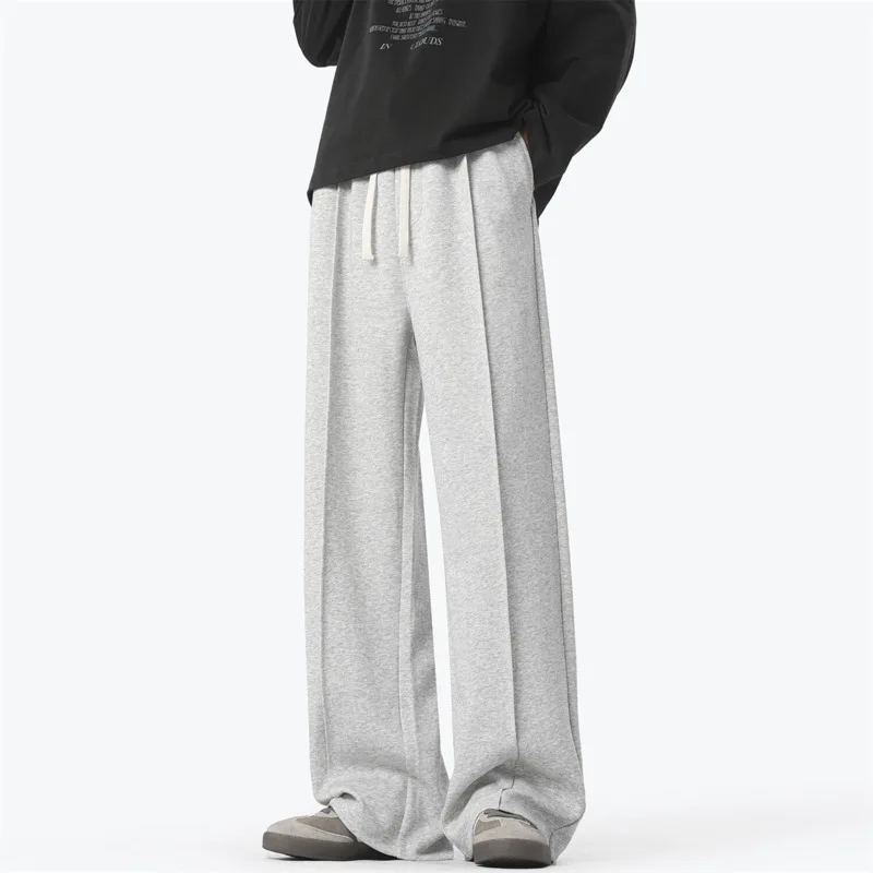 Black Casual Pants Men Fashion Oversized Wide Leg Pants Men Streetwear Loose Straight Grey Sweatpants Mens Joggers Trousers
Black Casual Pants Men Fashion Oversized Wide Leg Pants Men Streetwear Loose Straight Grey Sweatpants Mens Joggers Trousers