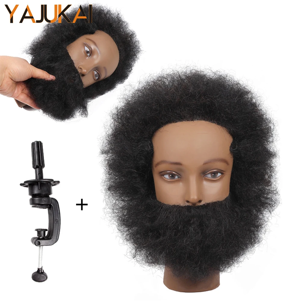 Afro Mannequin Head With Human Hair Training Head For Hair Cutting Styling Male Doll Head For Practicing Cornrows And Braids
Afro Mannequin Head With Human Hair Training Head For Hair Cutting Styling Male Doll Head For Practicing Cornrows And Braids
