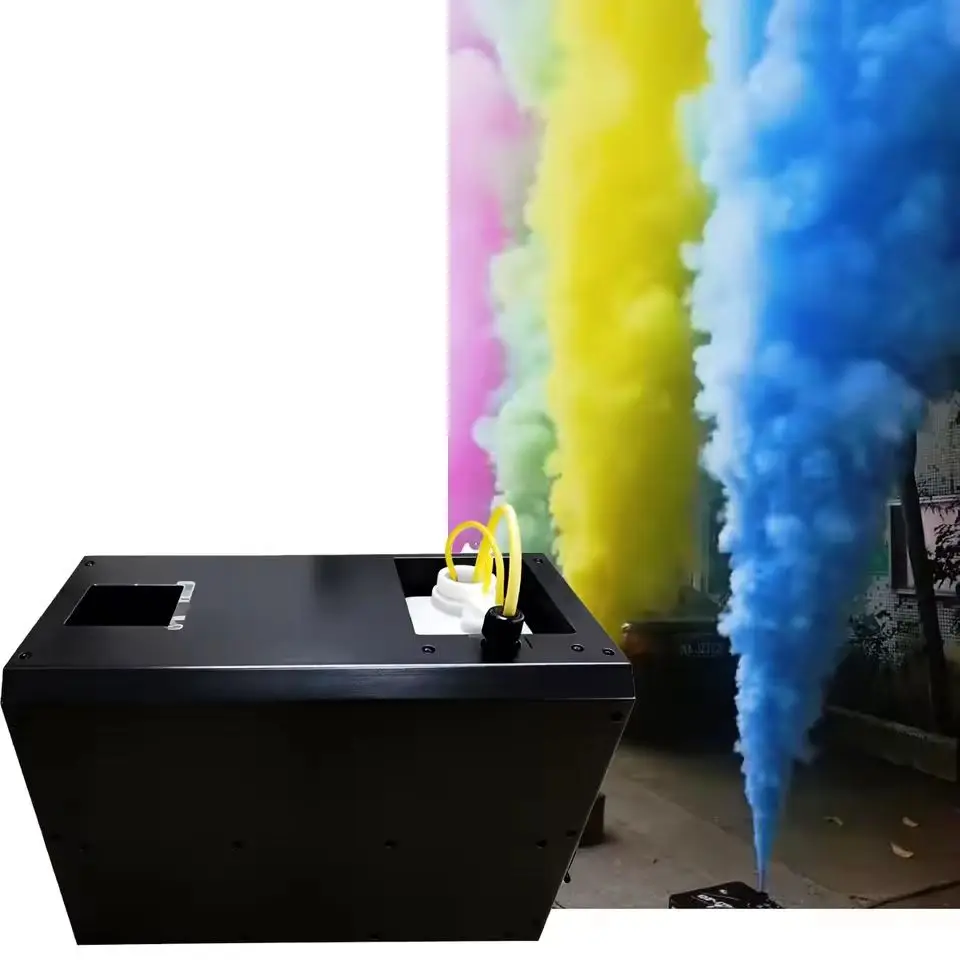 Color Smoke Machine 3L DMX512 Large Fuel Tank Oil Fog Effect Haze Fog Machine for Gender Reveal Decoration
Color Smoke Machine 3L DMX512 Large Fuel Tank Oil Fog Effect Haze Fog Machine for Gender Reveal Decoration