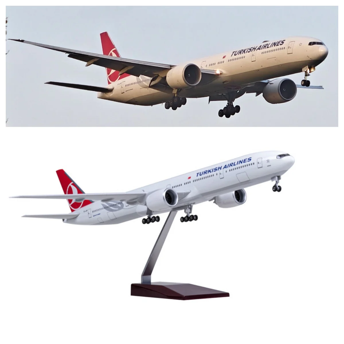 model planes B777 Turkish Airlines 47CM Airplane Model Resin Simulation Toy Plane With Wheels & Lights for Collected Gift
model planes B777 Turkish Airlines 47CM Airplane Model Resin Simulation Toy Plane With Wheels & Lights for Collected Gift