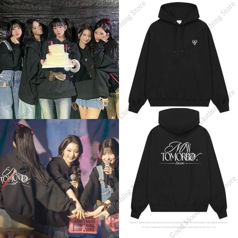 Fromis_9 Hoodies Kpop Fashion WORLD TOUR NOW TOMORROW Letter Print Hoodie Men Women Spring Autumn High Quality Cotton Sweatshirt
Fromis_9 Hoodies Kpop Fashion WORLD TOUR NOW TOMORROW Letter Print Hoodie Men Women Spring Autumn High Quality Cotton Sweatshirt