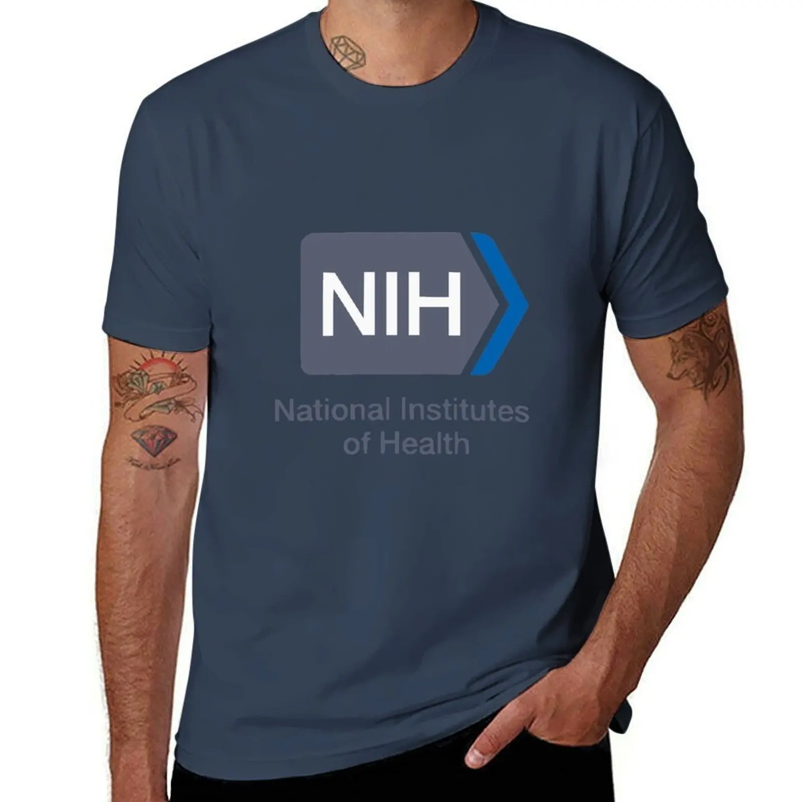 NIH logo and text T-Shirt t shirt man plain t shirts for man graphic funny man t shirts high quality luxury brand T-Shirt
NIH logo and text T-Shirt t shirt man plain t shirts for man graphic funny man t shirts high quality luxury brand T-Shirt