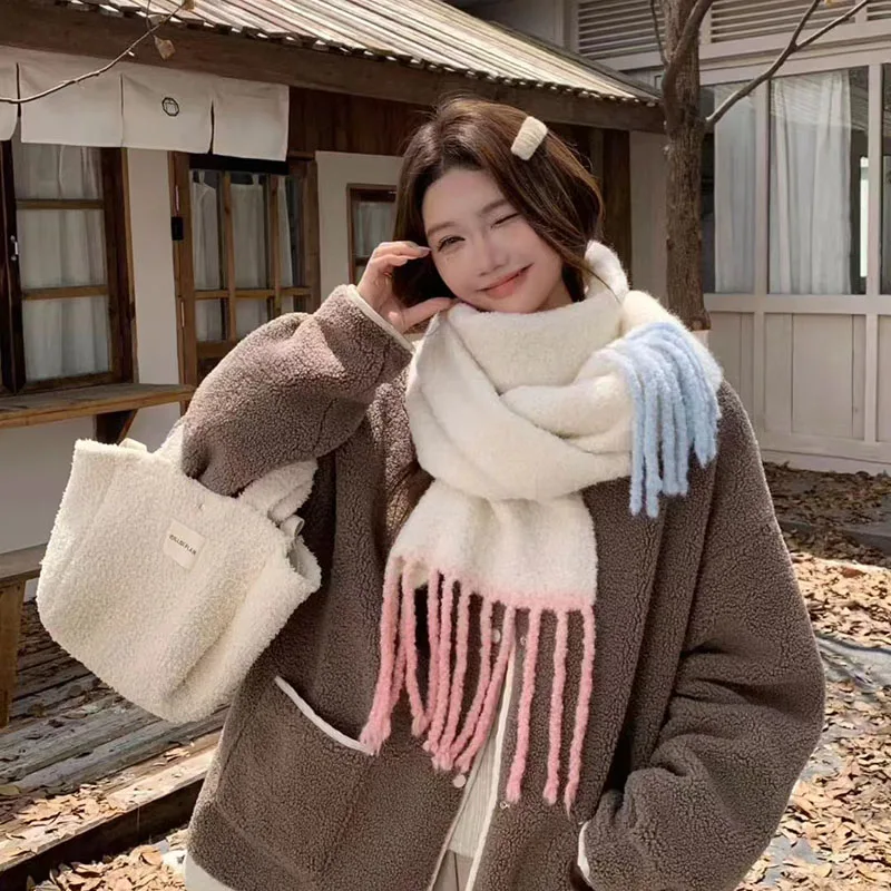 Толстый шарф с кисточками для женщин, теплый зимний кашемировый шарф, шаль, удобный мягкий неэлектрический статический шарф, высокое качество
Толстый шарф с кисточками для женщин, теплый зимний кашемировый шарф, шаль, удобный мягкий неэлектрический статический шарф, высокое качество