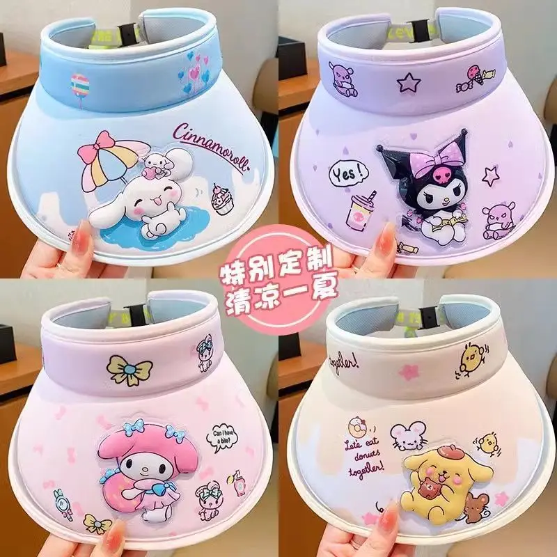Children Cinnamoroll My Melody Anime Kawaii MINISO Kuromi Cute Cartoon Sunblock Hat Summer Cute Sun Cap Gifts for Kids
Children Cinnamoroll My Melody Anime Kawaii MINISO Kuromi Cute Cartoon Sunblock Hat Summer Cute Sun Cap Gifts for Kids