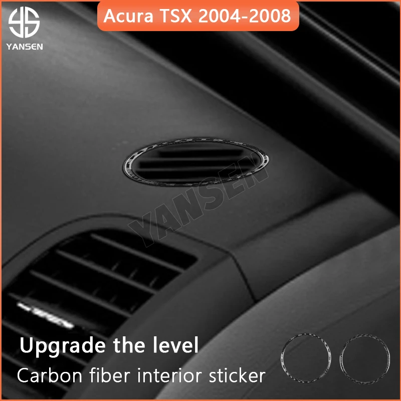 For Acura TSX 2004 2005 2006 2007 2008 Carbon Fiber Car Instrument Air Outlet Carbon Accessories Interior Stickers
For Acura TSX 2004 2005 2006 2007 2008 Carbon Fiber Car Instrument Air Outlet Carbon Accessories Interior Stickers