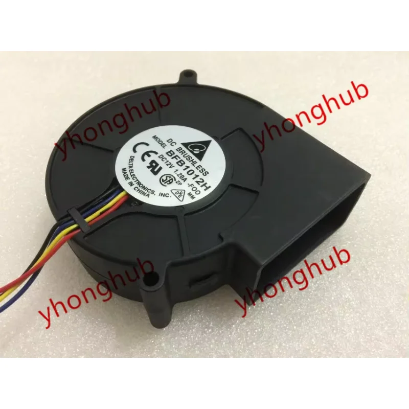 Delta Electronics BFB1012H F00 DC 12 В 0,45 А 97x97x33 мм Охлаждающий вентилятор для сервера
Delta Electronics BFB1012H F00 DC 12 В 0,45 А 97x97x33 мм Охлаждающий вентилятор для сервера