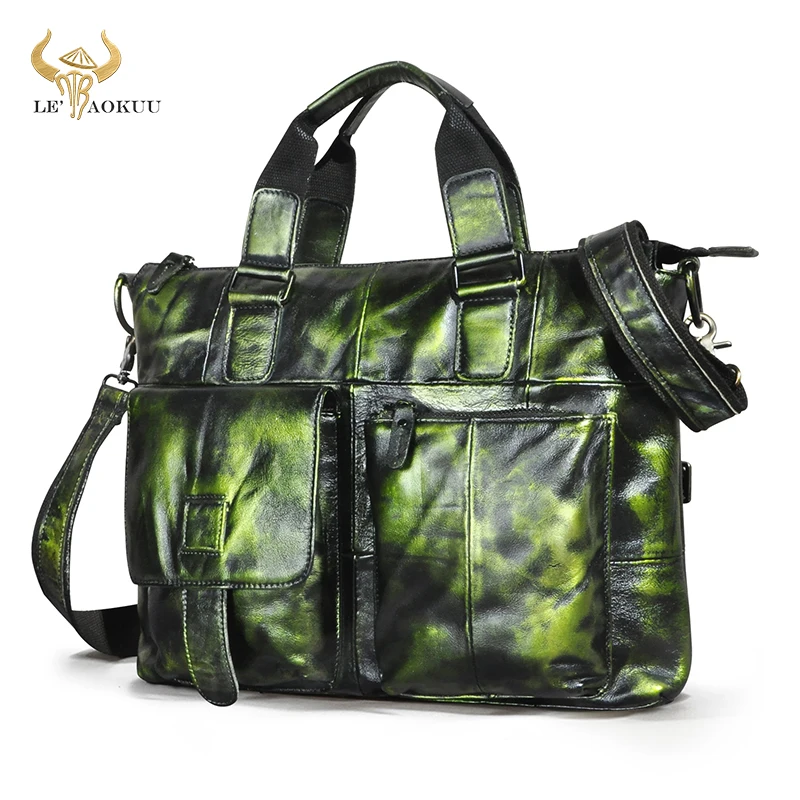 Thick Real Leather Antique Design Travel Business Executive Briefcase Laptop Case For Men Messenger Portfolio Tote Bag B260
Thick Real Leather Antique Design Travel Business Executive Briefcase Laptop Case For Men Messenger Portfolio Tote Bag B260