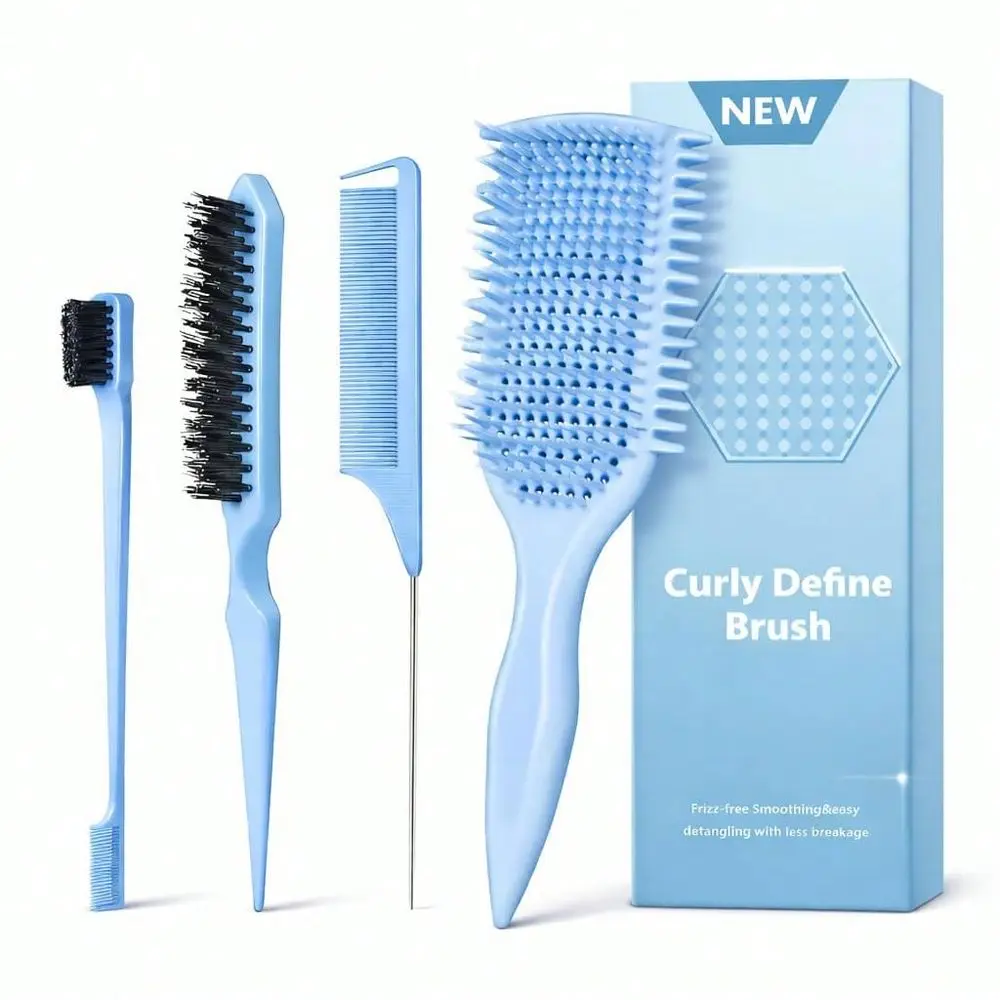 Brush For Curly Hair, Lightweight Curly Hair Brush With Vented Design For Easy Glide, Effortlessly Detangles Without Pulling Or
Brush For Curly Hair, Lightweight Curly Hair Brush With Vented Design For Easy Glide, Effortlessly Detangles Without Pulling Or