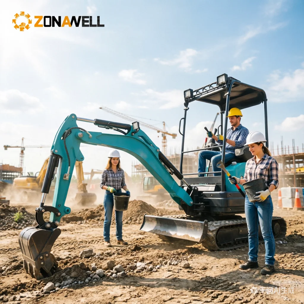 Compact excavator 1.8T hydraulic system, precise construction effect, slotting operation, customized deposit, factory direct sal
Compact excavator 1.8T hydraulic system, precise construction effect, slotting operation, customized deposit, factory direct sal
