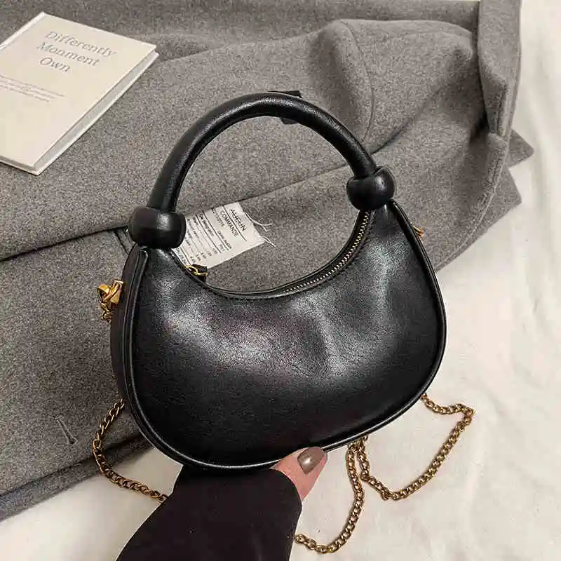 Bags for Women New Retro Maillard Chain One Shoulder Bag French Texture Commute Crossbody Pouch Fashion Party Handbags
Bags for Women New Retro Maillard Chain One Shoulder Bag French Texture Commute Crossbody Pouch Fashion Party Handbags