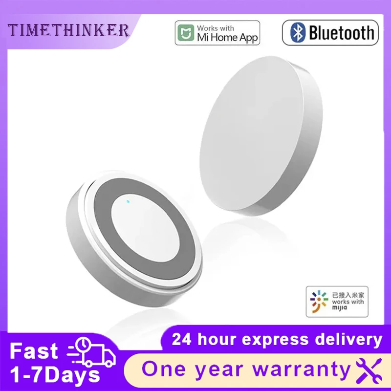 Timethinker PTX Smart Wireless Mini Switch Key Bluetooth-соединение Дистанционная кнопка Домашняя безопасность Работа с домашним приложением Xiaomi Mi
Timethinker PTX Smart Wireless Mini Switch Key Bluetooth-соединение Дистанционная кнопка Домашняя безопасность Работа с домашним приложением Xiaomi Mi