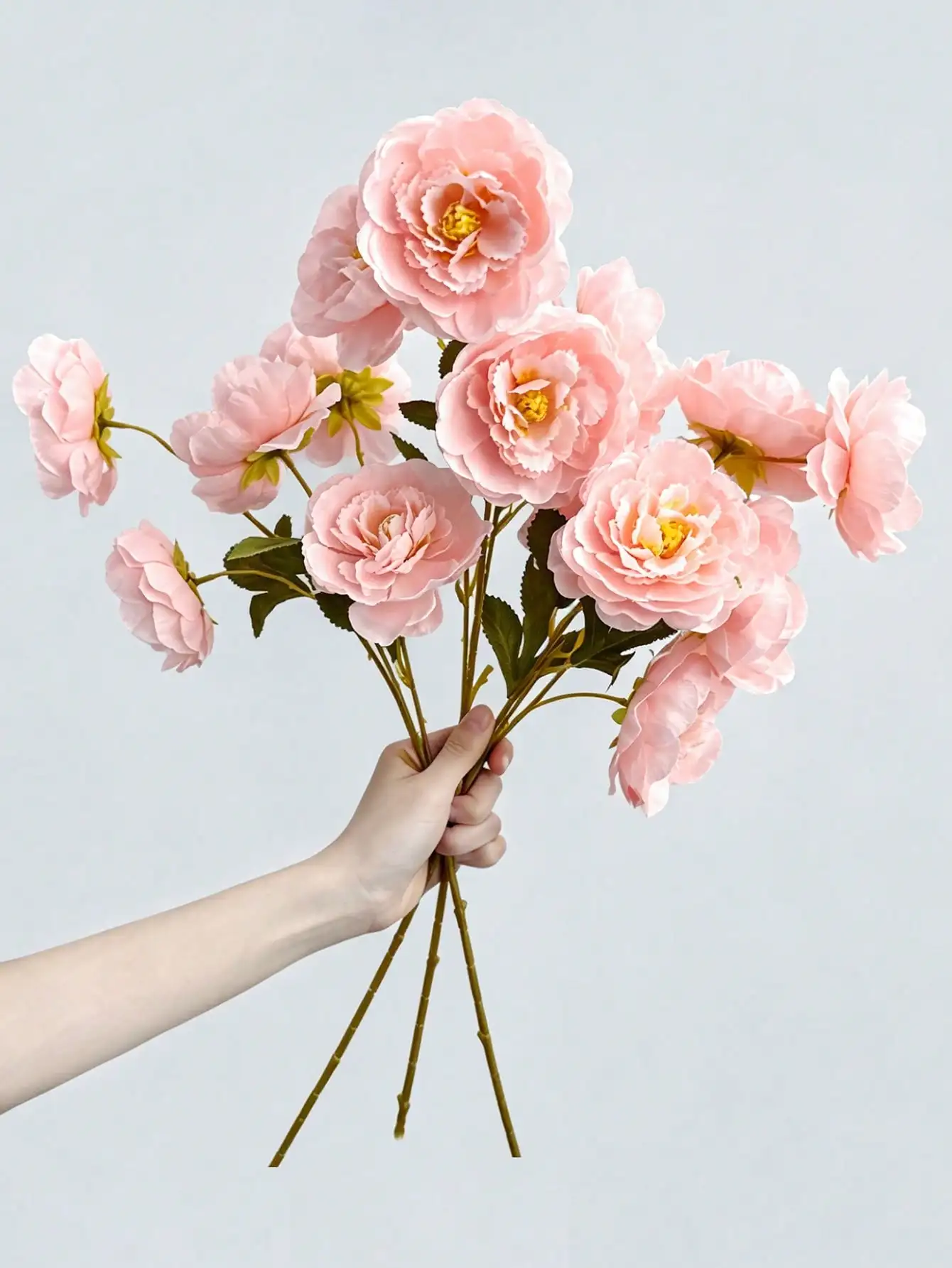 1/3/6pcs 1.74ft Artificial Silk Peony Flowers With Long Stems, For Wedding Party Ceremony Decor, DIY Floral Arrangement, Home Living Room Bedroom Dining Room Decor, Room Decoration, Bedroom Decor, Kitchen Decor, Party And Holiday Decoration, Bohemian Styl
1/3/6pcs 1.74ft Artificial Silk Peony Flowers With Long Stems, For Wedding Party Ceremony Decor, DIY Floral Arrangement, Home Living Room Bedroom Dining Room Decor, Room Decoration, Bedroom Decor, Kitchen Decor, Party And Holiday Decoration, Bohemian Styl