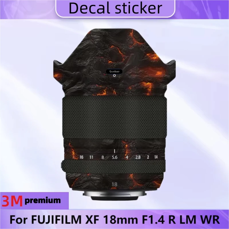 For FUJIFILM XF 18mm F1.4 R LM WR Lens Sticker Protective Skin Decal Film Anti-Scratch Protector Coat XF18 F/1.4 XF18MM F1.4
For FUJIFILM XF 18mm F1.4 R LM WR Lens Sticker Protective Skin Decal Film Anti-Scratch Protector Coat XF18 F/1.4 XF18MM F1.4